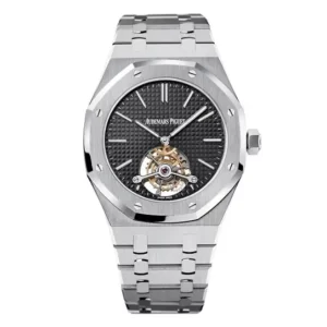 Audemars Piguet Royal Oak Tourbillon 26512ST “Black Dial” High Fidelity Replica