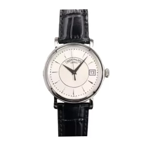 Patek Philippe Calatrava 5153G-010 “White Gold Officer’s Case” Authentic Clone 1:1